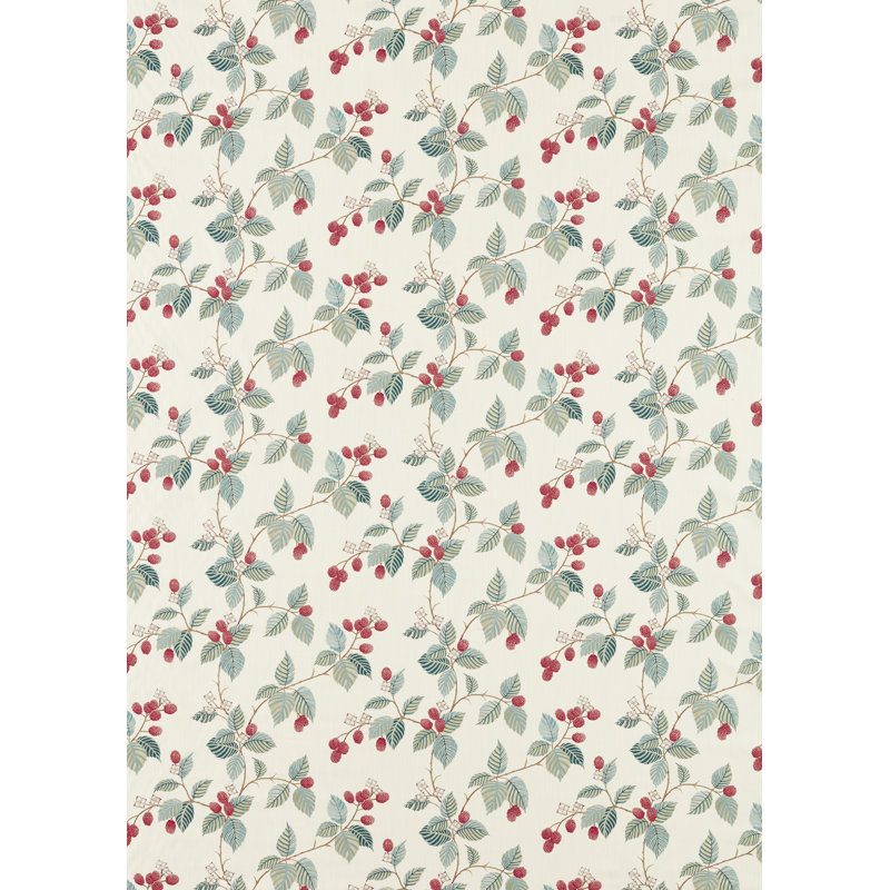 Rubus Fabric, Raspberry