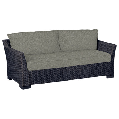 Club Woven Sofa - Black Walnut