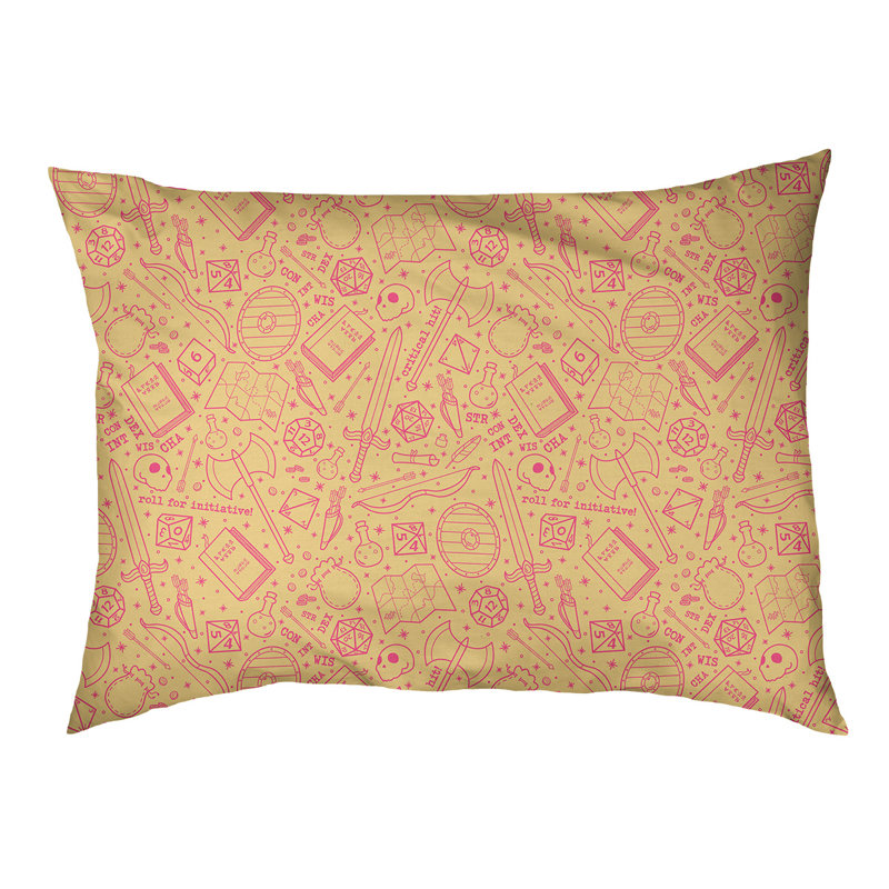 Coussin Byrge, Petit (l 29,5 po x P 19,5 po x H 9,5 po), Jaune