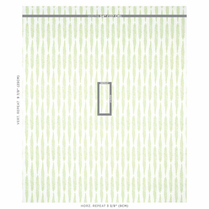 Tissu Schumacher x Molly Mahon, Sauge