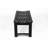 Bench With Slatted Seat - Weather , Protected, For Garden, Patio, 500Lbs Capacity, Simple Installation Balcony Black,-1849014056