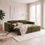 Milky 3 Seater Sofa Bed-1157451509