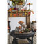 2 pièces d'ornement de Noël champignon orange 8 x 8 x 14 po, pour le Festival d'automne et les décorations de la table de l'Action de grâce