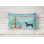  Coussin décoratif intérieur / extérieur Appenzeller Sennenhund Christmas