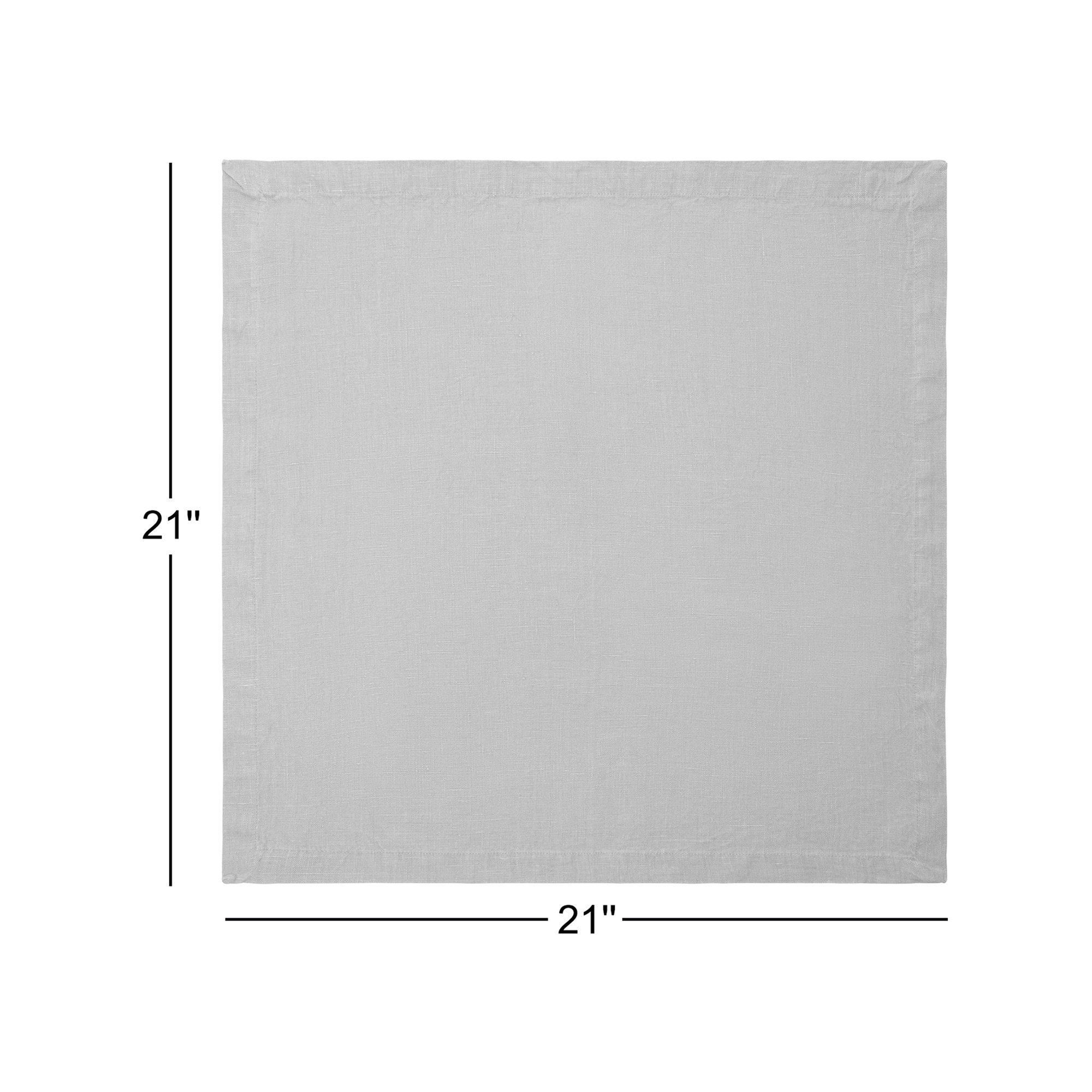 Linen Square Napkin, Lavender