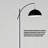 Nordic Minimalist Wrought Iron & Aluminum Floor Lamp-1962142562