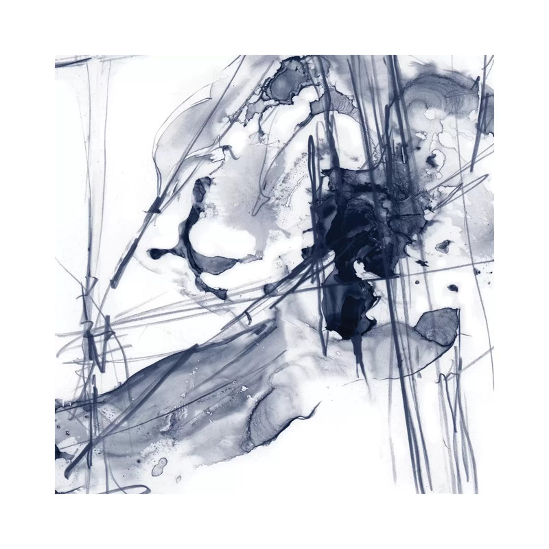 «Charting the Universe I» par Ethan Harper - reproduction d'art, H 37 po x l 37 po x P 1,5 po, Toile tendue, Pas de tapis