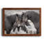Chevaux sauvages - Photographie de cadre photo sur toile-265811771-265811774