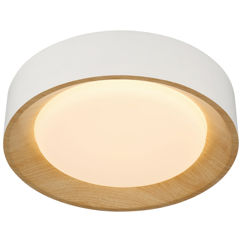 Plafonnier encastré 3 lumières Maddy, Matte White
