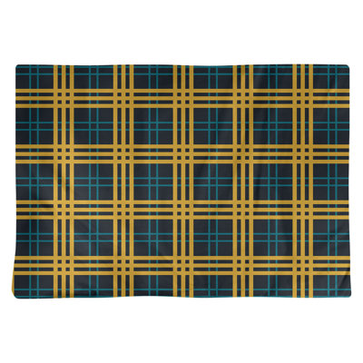 Cotton Plaid Rectangle Placemat