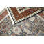 Tapis oriental oriental en laine bleu marine / brun fait à la main 5 pi 10 po x 8 pi 11 po