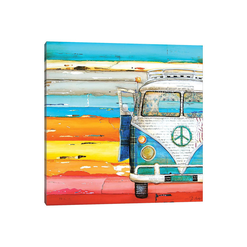 Playing Hooky 1 Piece Wrapped Canvas Painting, 30.48 cm H x 30.48 cm W