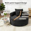 Chaise longue en mousse viscoélastique Cloud-466350350