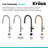 Kraus Oletto Single Handle High-arc Kitchen Faucet-70339138