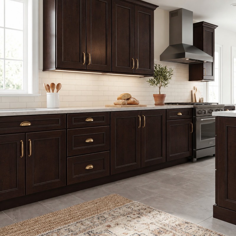Dwelling Full Access Finish Chip, Espresso, Cherry