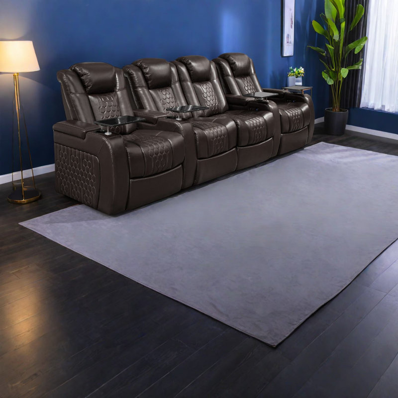 Fauteuils inclinables Smart Power, cuir nappa de qualité supérieure, luxe moderne pour la maison