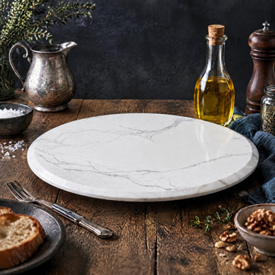 Marbel Lazy Susan Turntable 360° Rotation Round Tray