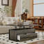 Table basse à plateau relevable avec rangement caché et deux tiroirs Veromca-970795387