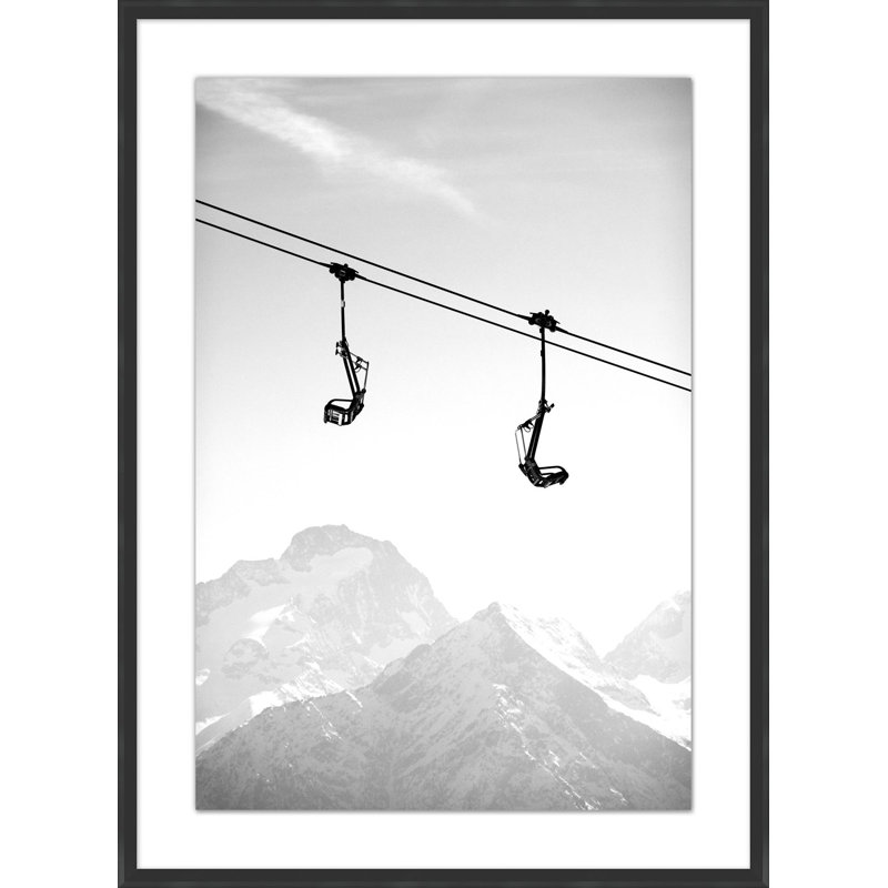 Ski Lift Diagonal 1 Print