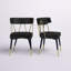 Chaise d'appoint en velours Jeudi-1631554374