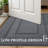 Geometrical Indoor Outdoor Doormat,Machine Washable Low Profile Non-Slip Rug for Front Back Door,Entry-1928865260-1928865249