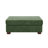 Upholstered Green Square Corduroy Ottoman with Solid Wood Legs, Single Ottoman Modular Part For Sectional Sofa-1655143568-1673159786