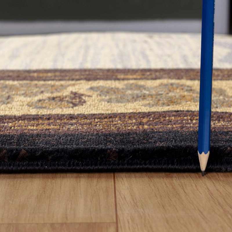 2' X 3' Lodge Style Style Area Rug, Rectangle 2' x 3'