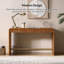 Bureau cannelé à 2 tiroirs l 49,5 po Kaybri-687094475