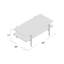 Table basse simple avec rangement Norbrook-1905576512