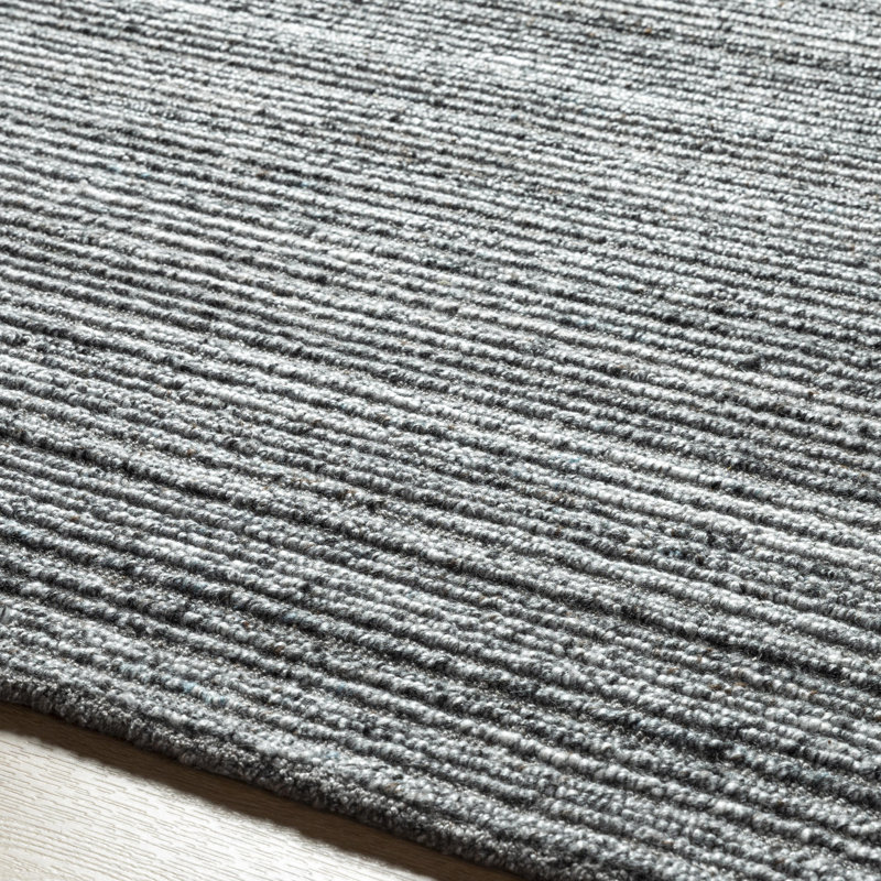 Area Rug in Gray, Rectangle 2' x 3'