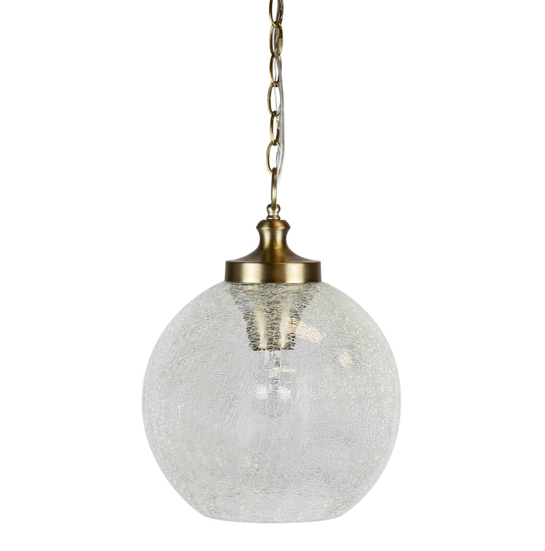 Forbis 1 - Light Plated Gold Single Pendant Darby Home Co
