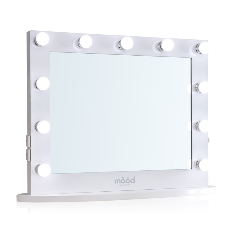 Amauriah Metal Flat Floor Mirror