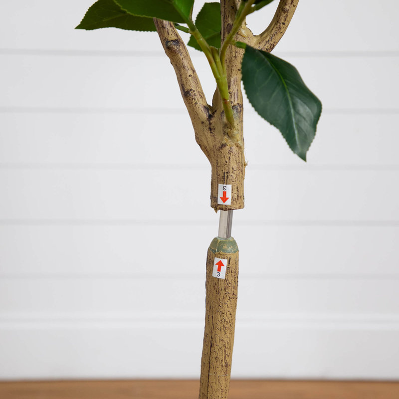 6 pi Bougainvillée artificiel minimaliste, H 60 po x l 19 po x P 6 po