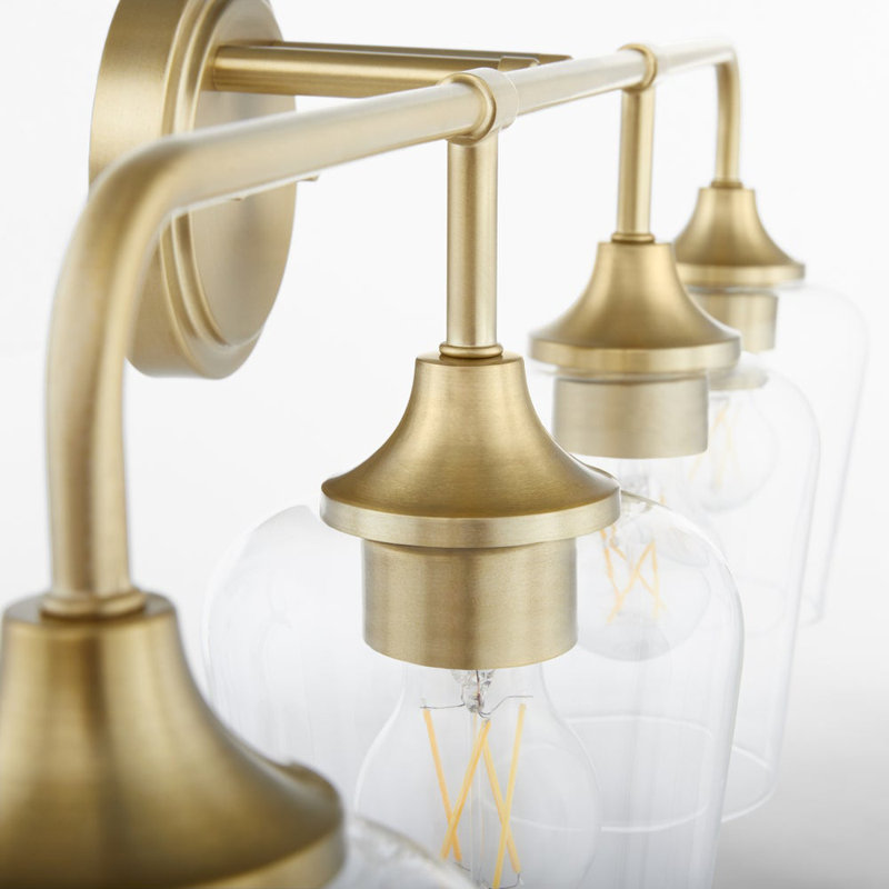 Ahren 4 - Light Vanity Light, Antique Brass