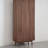 High quality black walnut bookcase