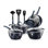 Excilon 11 - Piece Non-Stick Aluminum Cookware Set