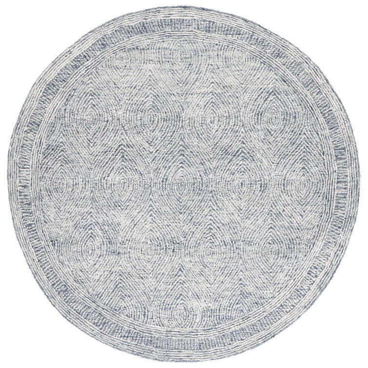 Radegund Abstract Hand Tufted Wool Geometric Rug