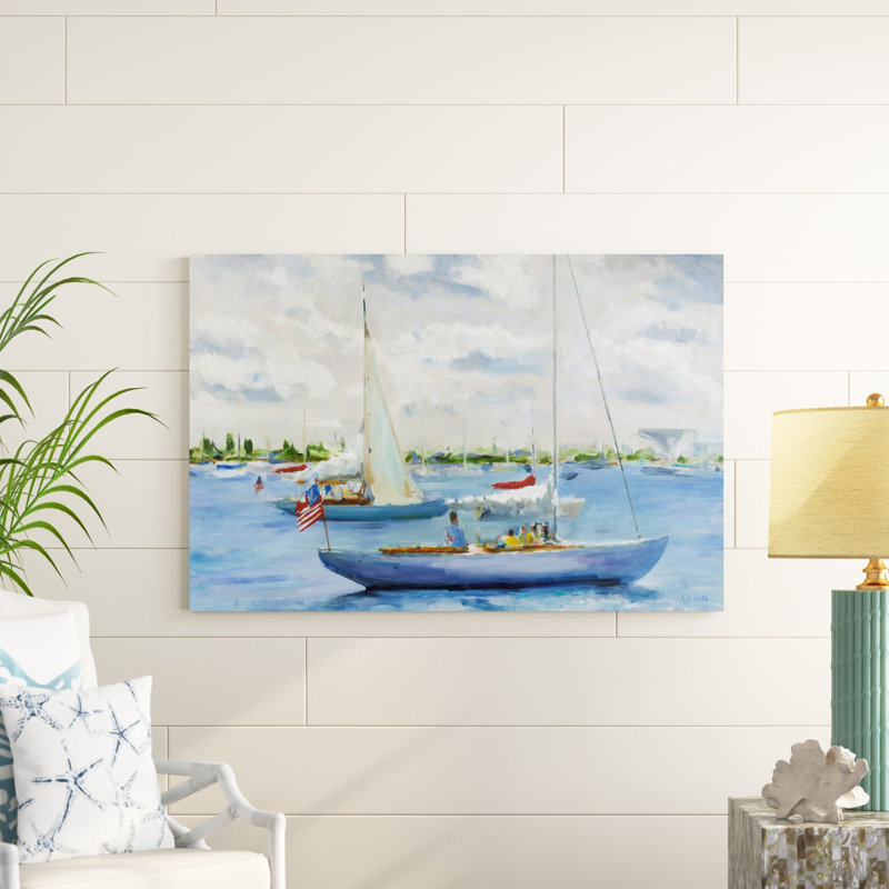 «Fun & Lala», peinture sur toile, H 32 po x l 48 po