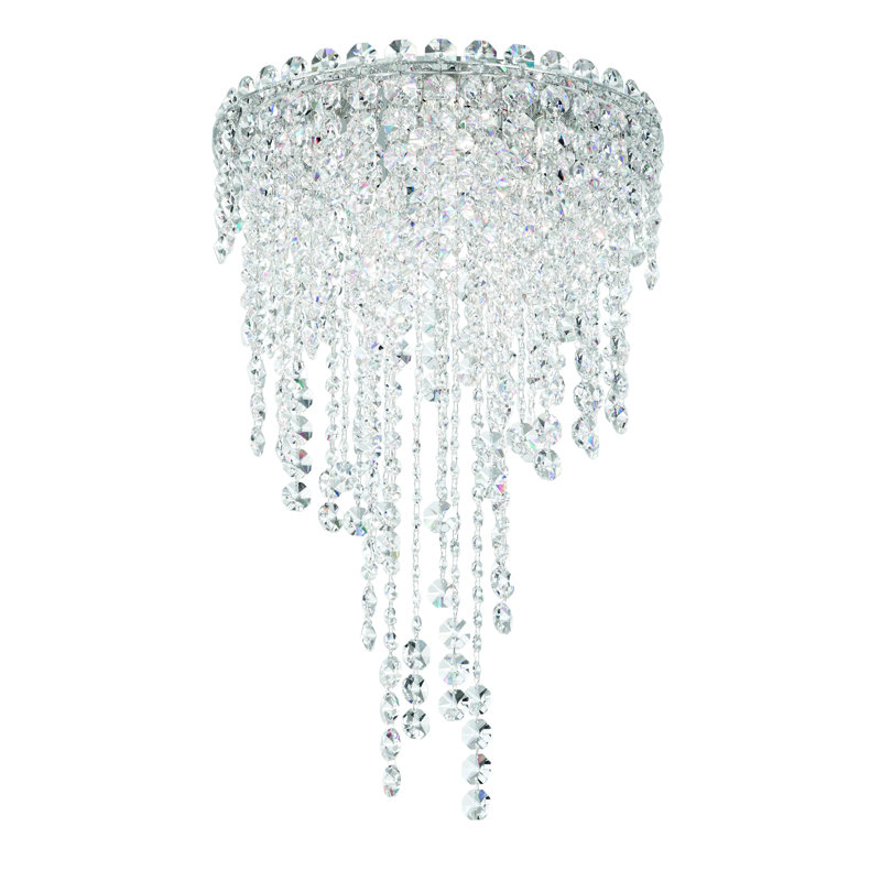 Chantant 4 - Light Flush Mount, 23.5" H x 14" W x 14" D, Czech, 120 V