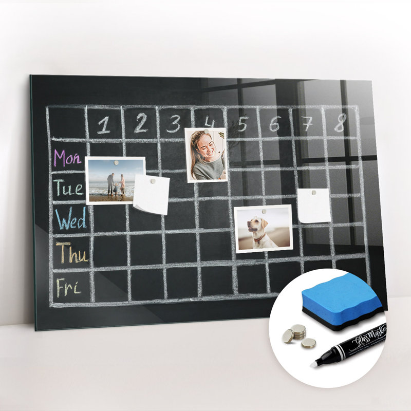 Magnetic Glass Dry Erase Board