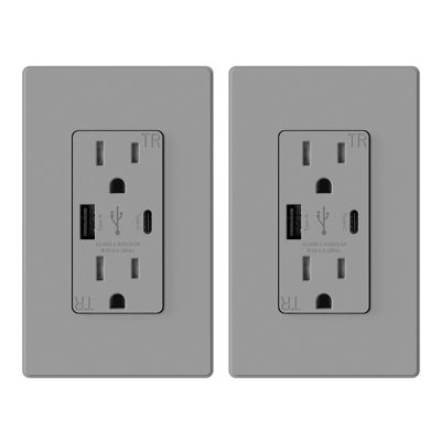 15 Tamper Resistant Duplex Outlet