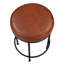 Tabouret à hauteur de comptoir Michael Caramel