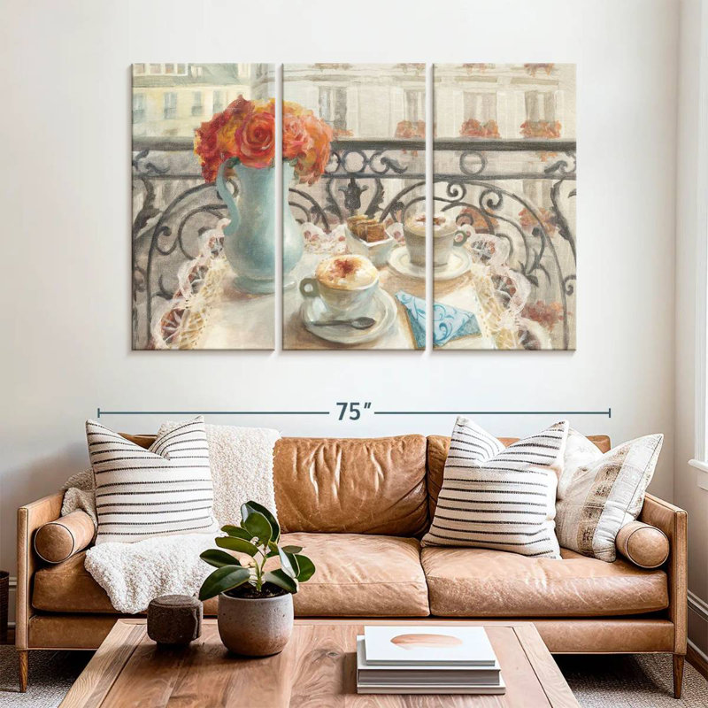 Yarlin Le Petit Dejeuner, 42" H x 65" W