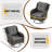 Samya 2 - Person Oversized Swivel Rocker Outdoor Seating Group with Cushions-1256138126