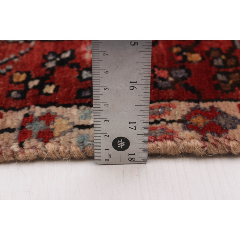 Atiyyah One-of-a-Kind Rectangle 3'9" X 7'5" 1990s Wool Area Rug
