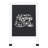 Magnetic A-Frame Chalkboard Sign - Double-Sided Chalk Sandwich Board Sidewalk Sign - 30" X 20" - White