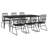 Catara 6 - Person Patio Dining Set with Rectangular Table-877669120