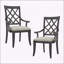 Ensemble de deux chaises de salle à manger Mid Century-113402460