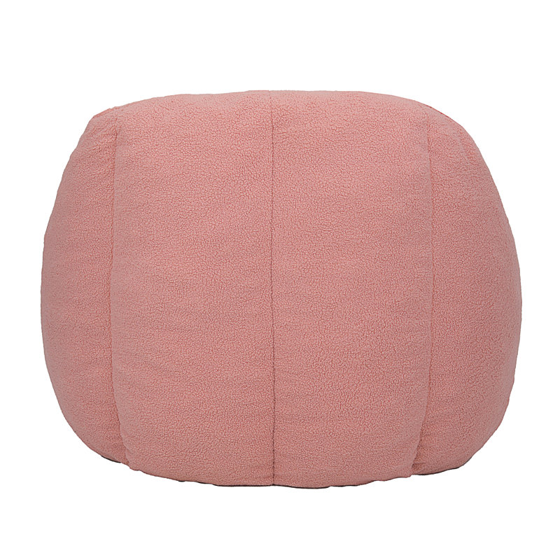 Bean Bag Chair With Filler, Pink Teddy