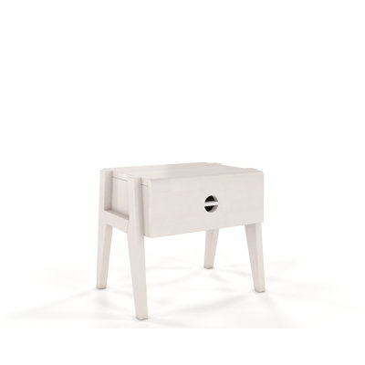 Eng 45cm W Manufactured Wood Bedside Table